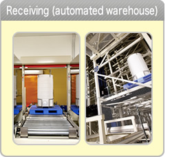 Receiving (automated warehouse)